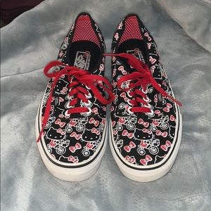 Hello Kitty Vans (Men 8/Women 9.5)